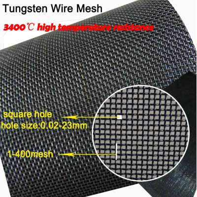 tungsten wire mesh 99.95% high temperature