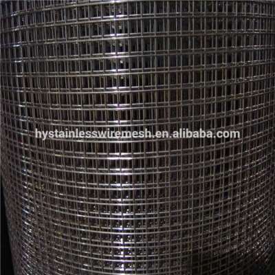 manufacturer burr-free Strong wear-resisting stainless steel welded iron wire mesh 50x50