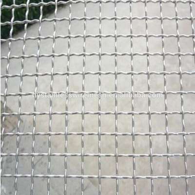 China supplier stainless steel crimped wire mesh with solid structure